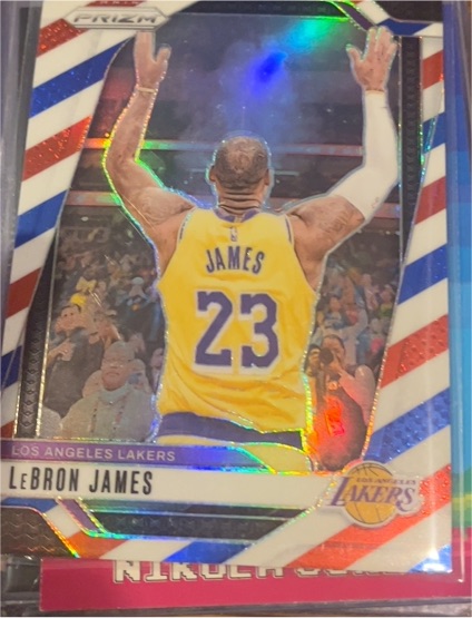 2024-25 Panini Prizm #130 LeBron James — front