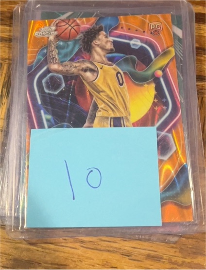 2024 Topps Cosmic Chrome #LIO-9 Jalen Hood-Schifino — front