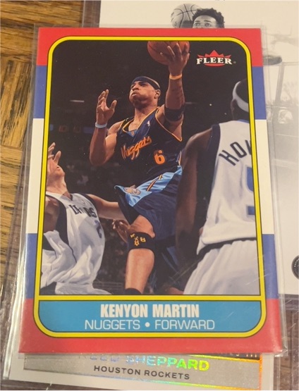 2006-07 Fleer 1986-87 20th Anniversary #63 Kenyon Martin — front