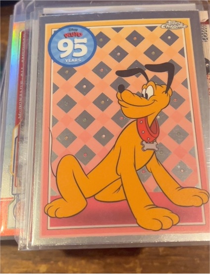 2025 Topps Chrome Disney Pluto 95th Anniversary #PL-8 — front