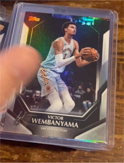 2026 Topps Collector's Kit Exclusive #NBA-7 Victor Wembanyama — front