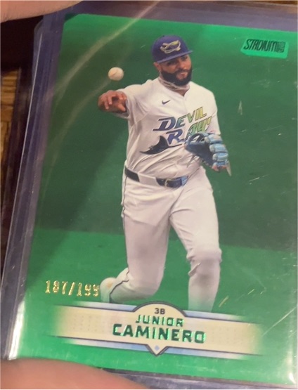 2025 Topps Stadium Club #146 Junior Caminero — front