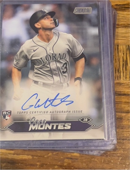 2024 Topps Stadium Club #SCBA-CMN Coco Montes — front
