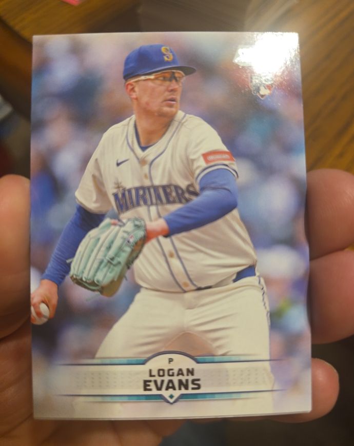 2025 Topps Stadium Club #52 Logan Evans — front