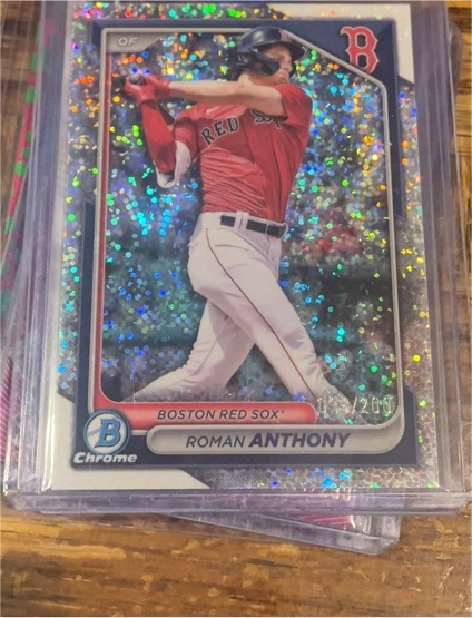2024 Bowman Chrome #BCP-22 Roman Anthony — front