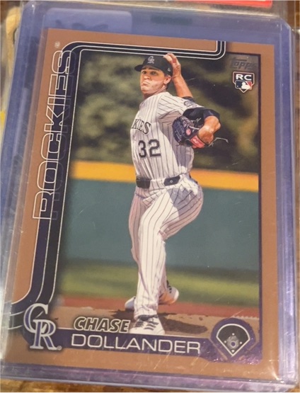 2025 Topps Update #US151 Chase Dollander — front