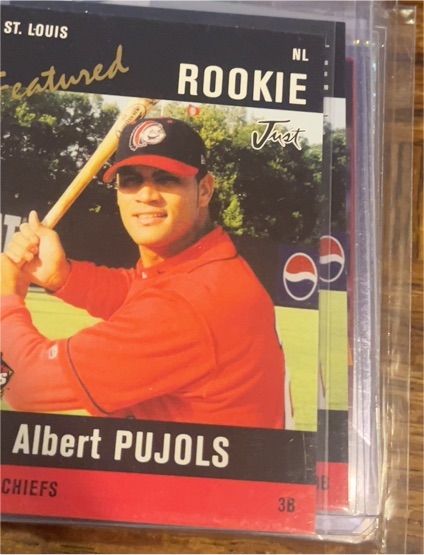 2004 Just Minors #AP3 Albert Pujols — front