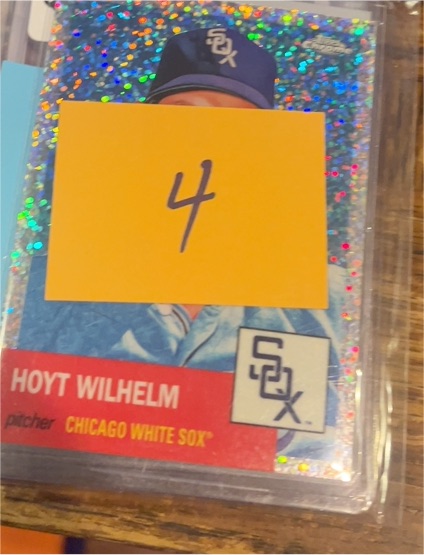 2022 Topps Chrome Platinum #114 Hoyt Wilhelm — front