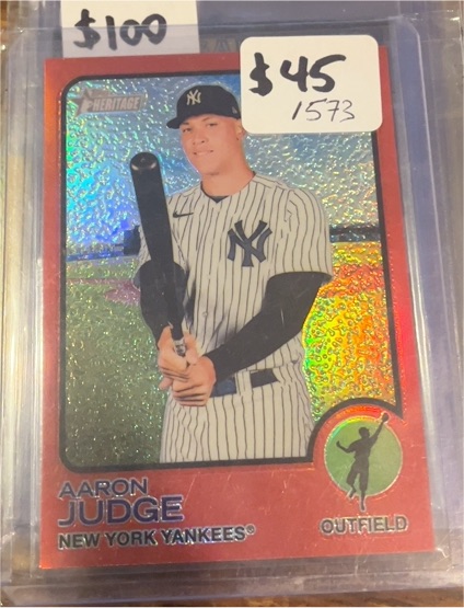 1990 Topps Heritage #44 Aaron Judge — front