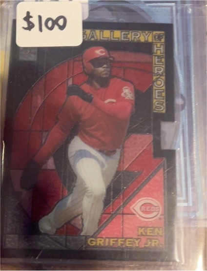 2000 Topps Gallery of Heroes #GH8 Ken Griffey Jr. — front