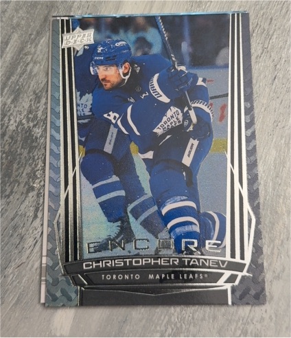 2025-26 Upper Deck Series 2 Encore #E177 Christopher Tanev — front