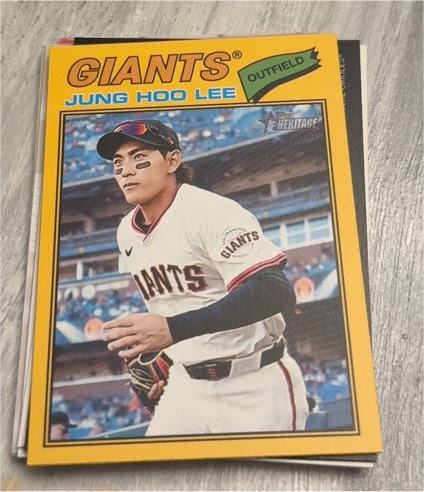 2026 Topps Heritage #171 Jung Hoo Lee — front