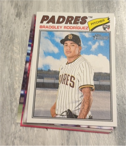2026 Topps Heritage #148 Bradgley Rodriguez — front