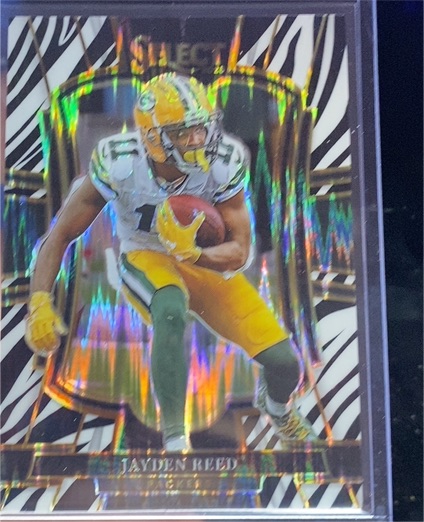2023 Panini Select #38 Jayden Reed — front