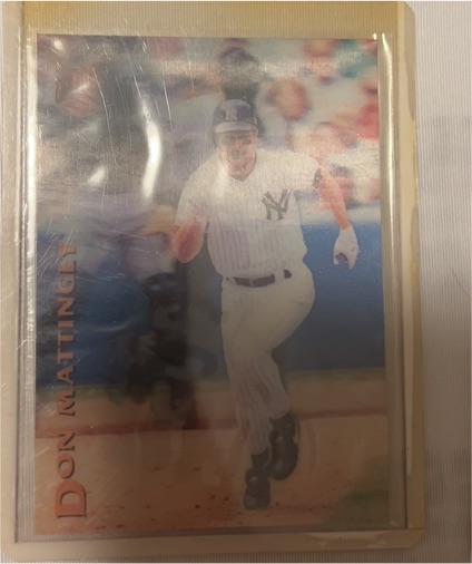 1995 Pinnacle Sportflix UC3 #139 Don Mattingly — front
