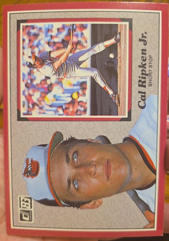 1983 Donruss Action All-Stars #52 Cal Ripken Jr. — front