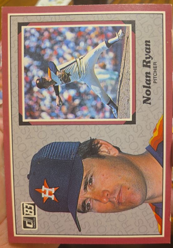 1983 Donruss Action All Stars #23 Nolan Ryan — front