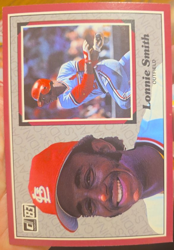 1983 Donruss Action All Stars #34 Lonnie Smith — front