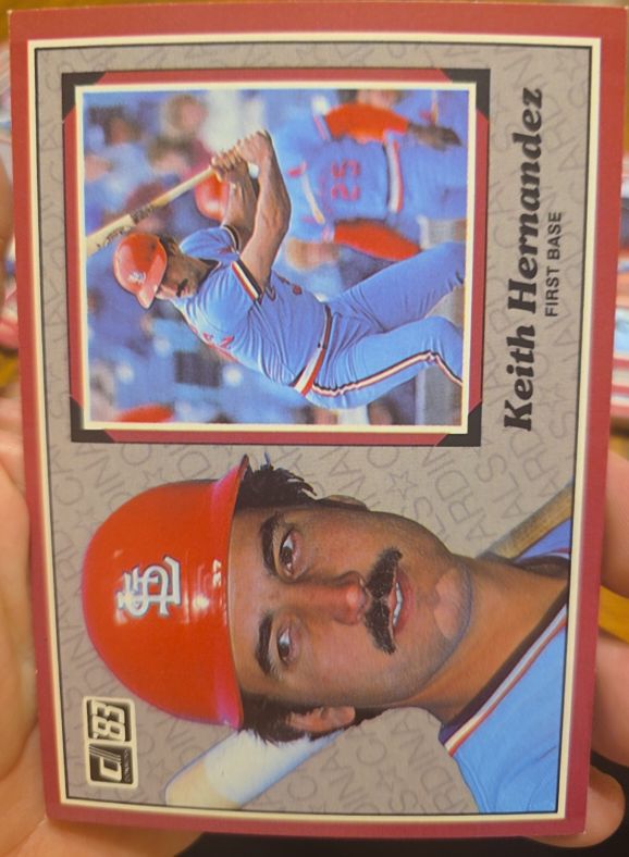 1983 Donruss Action All Stars #20 Keith Hernandez — front