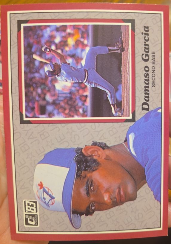 1983 Donruss Action All-Stars #17 Damaso Garcia — front