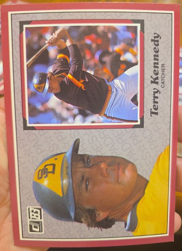 1983 Donruss Action All-Stars #11 Terry Kennedy — front