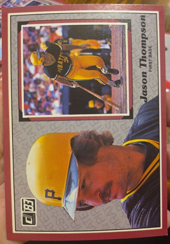 1983 Donruss Action All-Stars #8 Jason Thompson — front