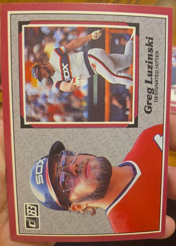 1983 Donruss Action All-Stars #4 Greg Luzinski — front