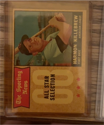 1968 Topps #361 Harmon Killebrew — front