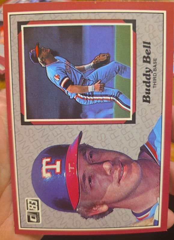 1983 Donruss Action All-Stars #40 Buddy Bell — front