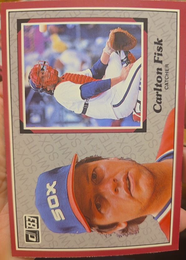 1983 Donruss #43 Carlton Fisk — front