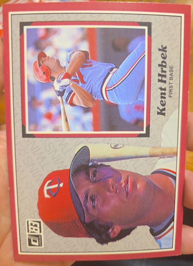 1983 Donruss Action All-Stars #49 Kent Hrbek — front