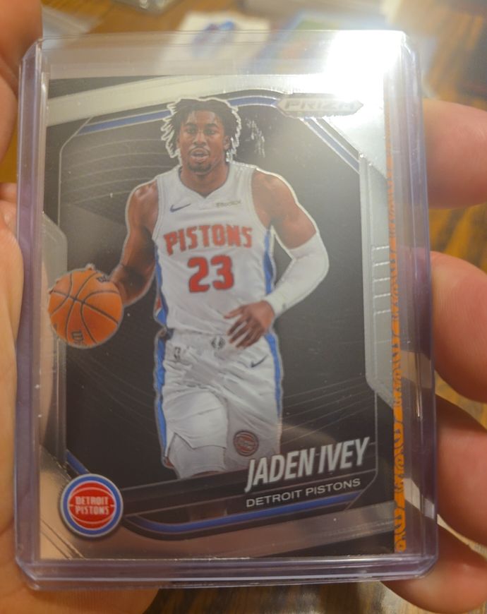 2024-25 Panini Prizm Black #69 Jaden Ivey — front