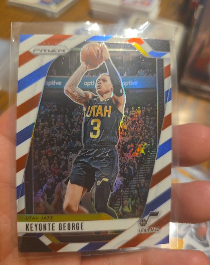 2024-25 Panini Prizm #87 Keyonte George — front