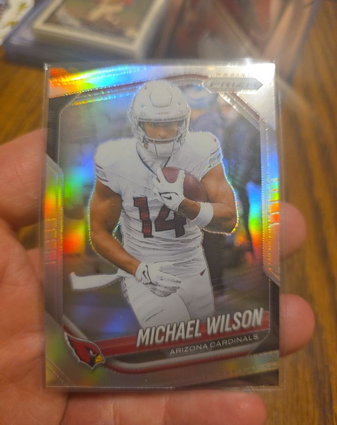 2025 Panini Prizm #145 Michael Wilson — front