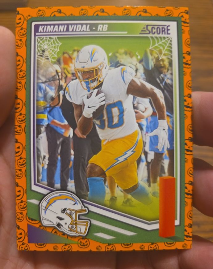 2025 Panini Score-A-Treat #34 Kimani Vidal — front