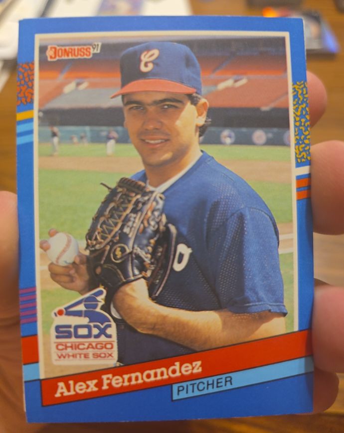 1991 Donruss #59 Alex Fernandez — front