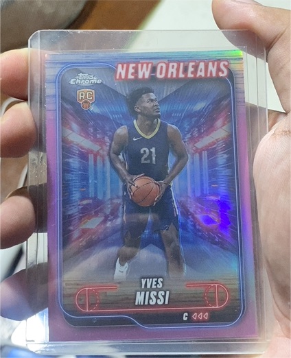 2024-25 Topps Chrome #156 Yves Missi — front