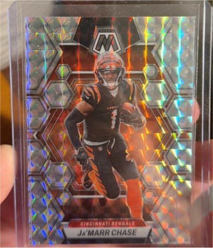 2023 Panini Mosaic #43 Ja'Marr Chase — front