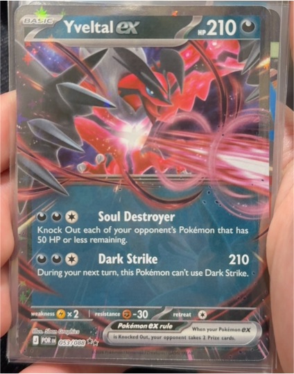 2026 Pokémon Perfect Order #053 Yveltal ex — front