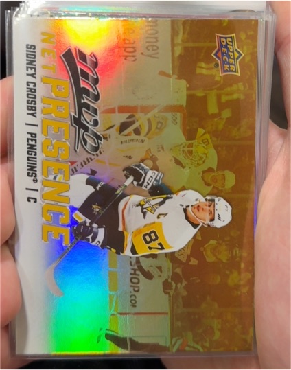 2025-26 Upper Deck MVP #NP-19 Sidney Crosby Net Presence — front