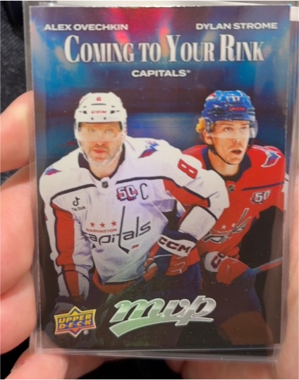 2025-26 Upper Deck MVP #CR-31 Alex Ovechkin / Dylan Strome Coming to Your Rink — front