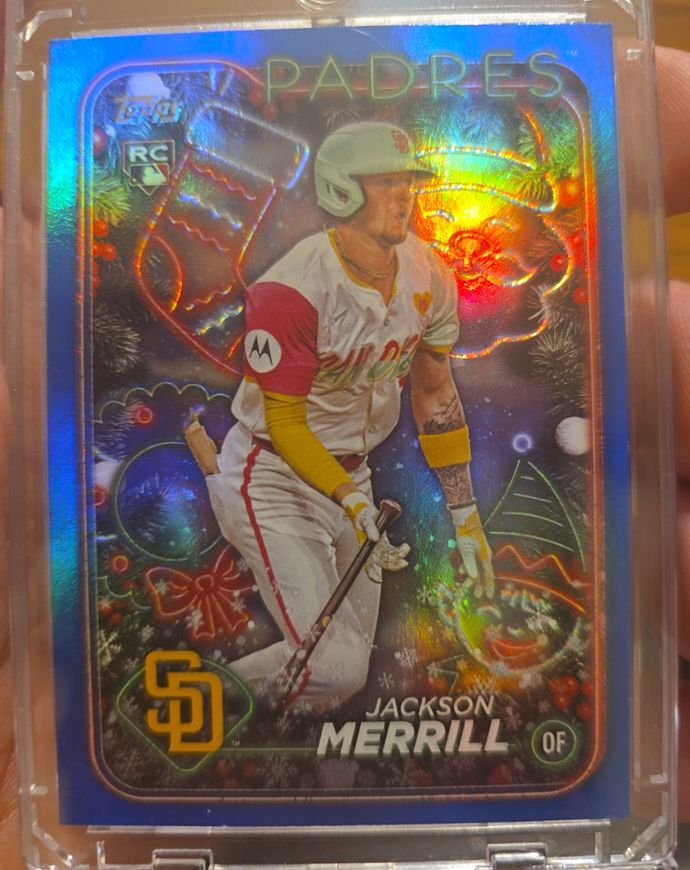 2024 Topps Holiday #H160 Jackson Merrill — front
