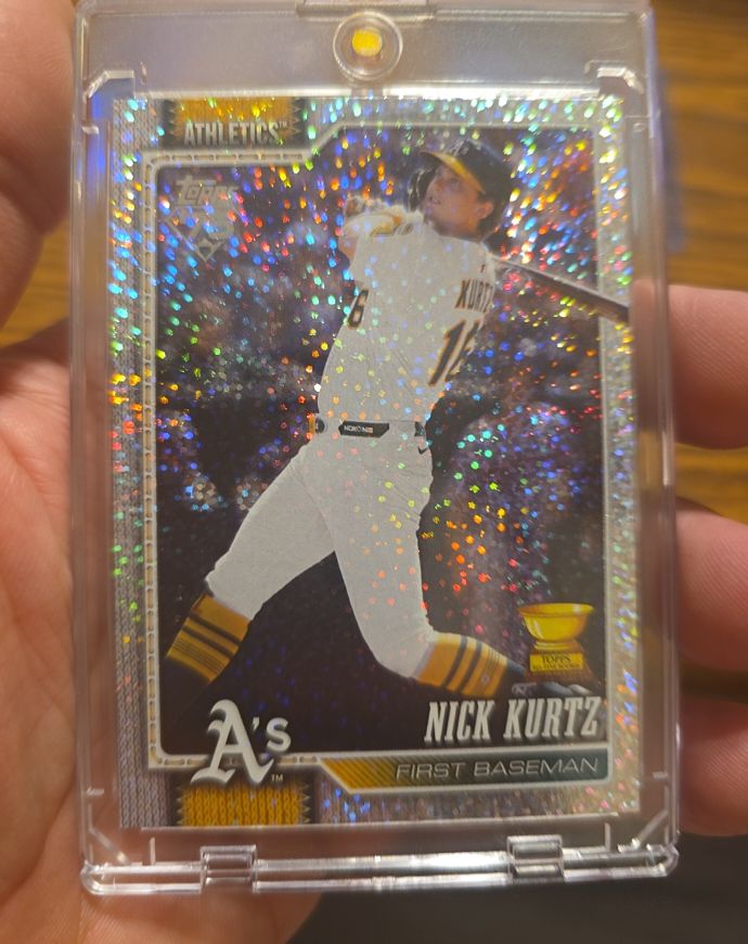2026 Topps Series 1 #97 Nick Kurtz — front