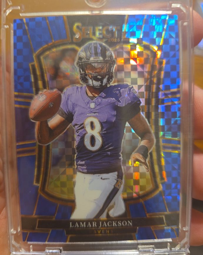 2025 Panini Select #160 Lamar Jackson — front