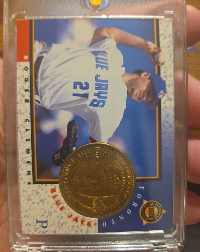 1998 Pinnacle Mint Collection #5 Roger Clemens — front