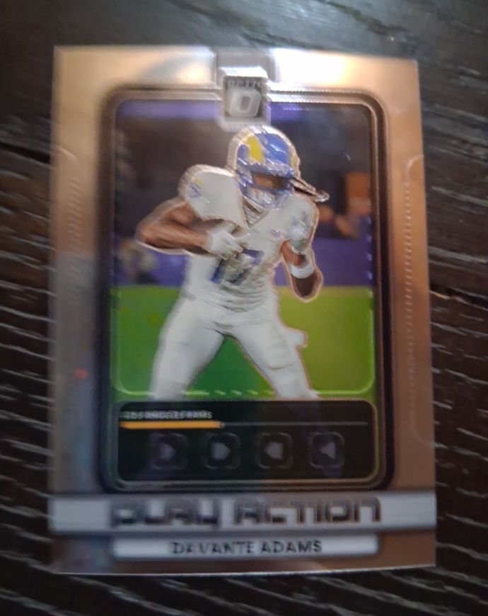 2025 Panini Donruss Optic #19 Davante Adams Play Action — front