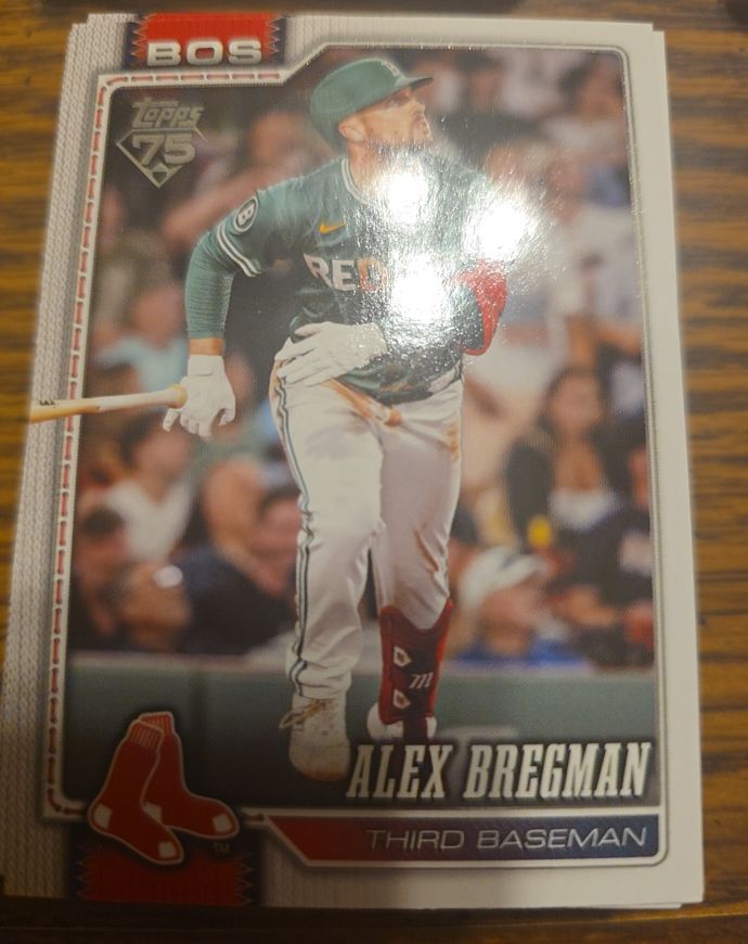 2026 Topps Series 1 #135 Alex Bregman — front