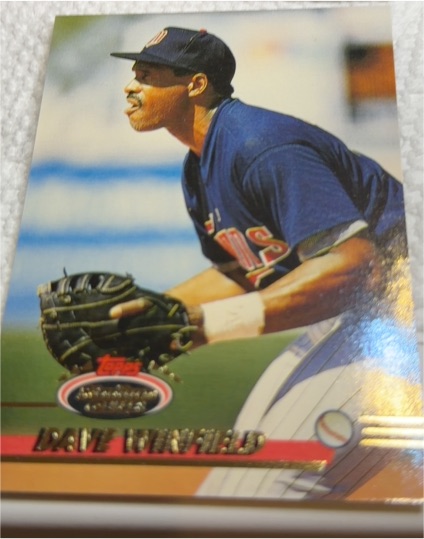 1993 Topps Stadium Club #609 Dave Winfield — front