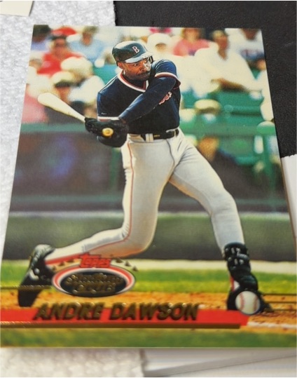 1993 Topps Stadium Club #655 Andre Dawson — front