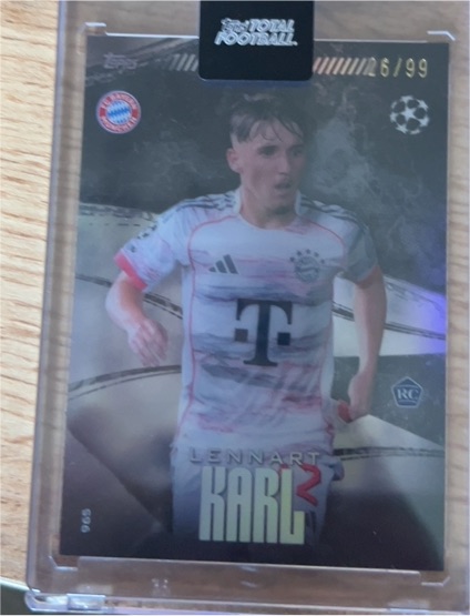 2025 Topps Total Football #26 Lennart Karl — front